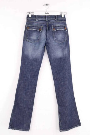 Jean droit Maje Bleu en Coton