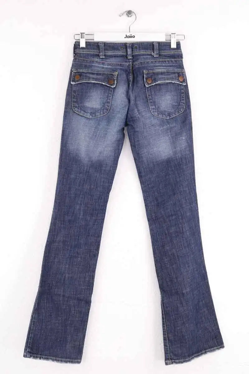 Jean droit Maje Bleu en Coton