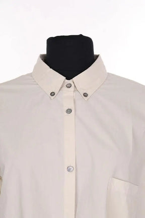 Chemise Pomandère Beige en Coton