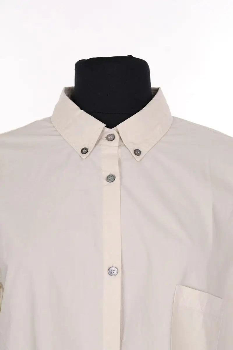 Chemise Pomandère Beige en Coton
