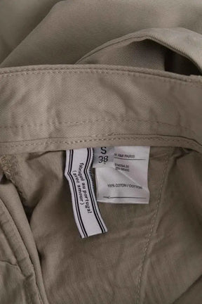 Pantalon droit Ami Beige en Coton