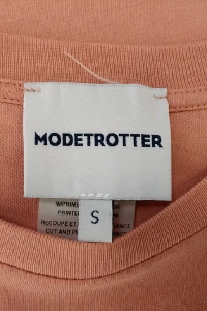 T-shirt Modetrotter  Orange