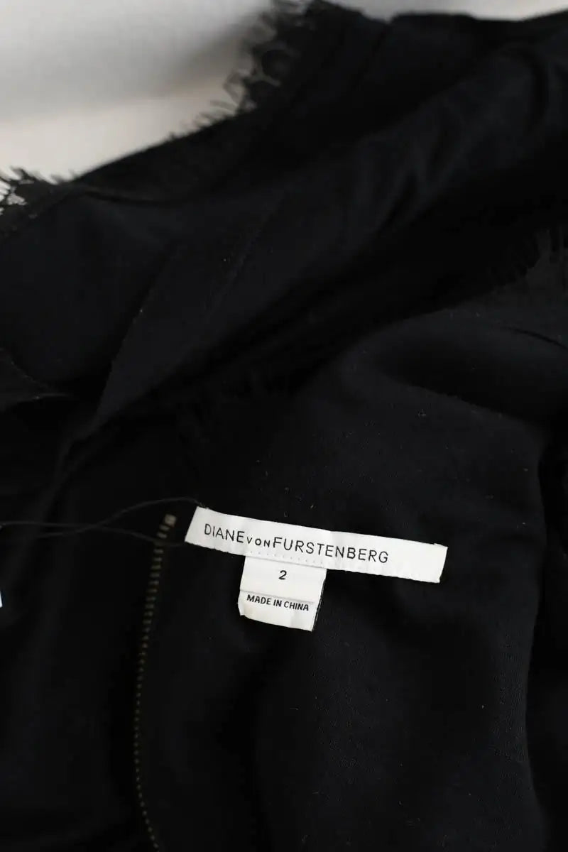Robe Diane Von Furstenberg  Noir