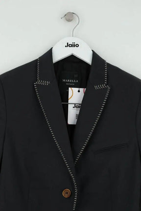 Blazer Marella Noir en Coton