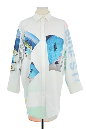 Robe Maje  Blanc