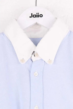 Chemise Kitsuné Bleu en Coton