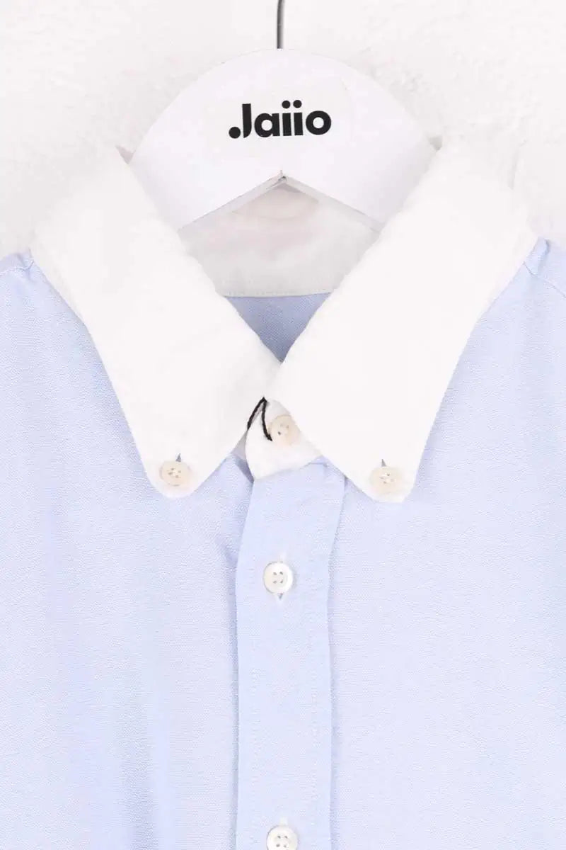 Chemise Kitsuné Bleu en Coton