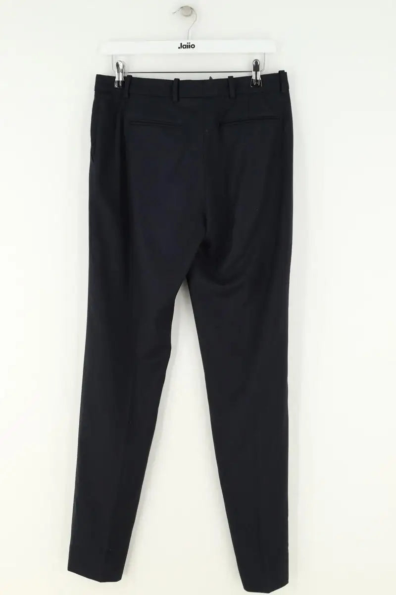Pantalon droit The Kooples Noir en Laine