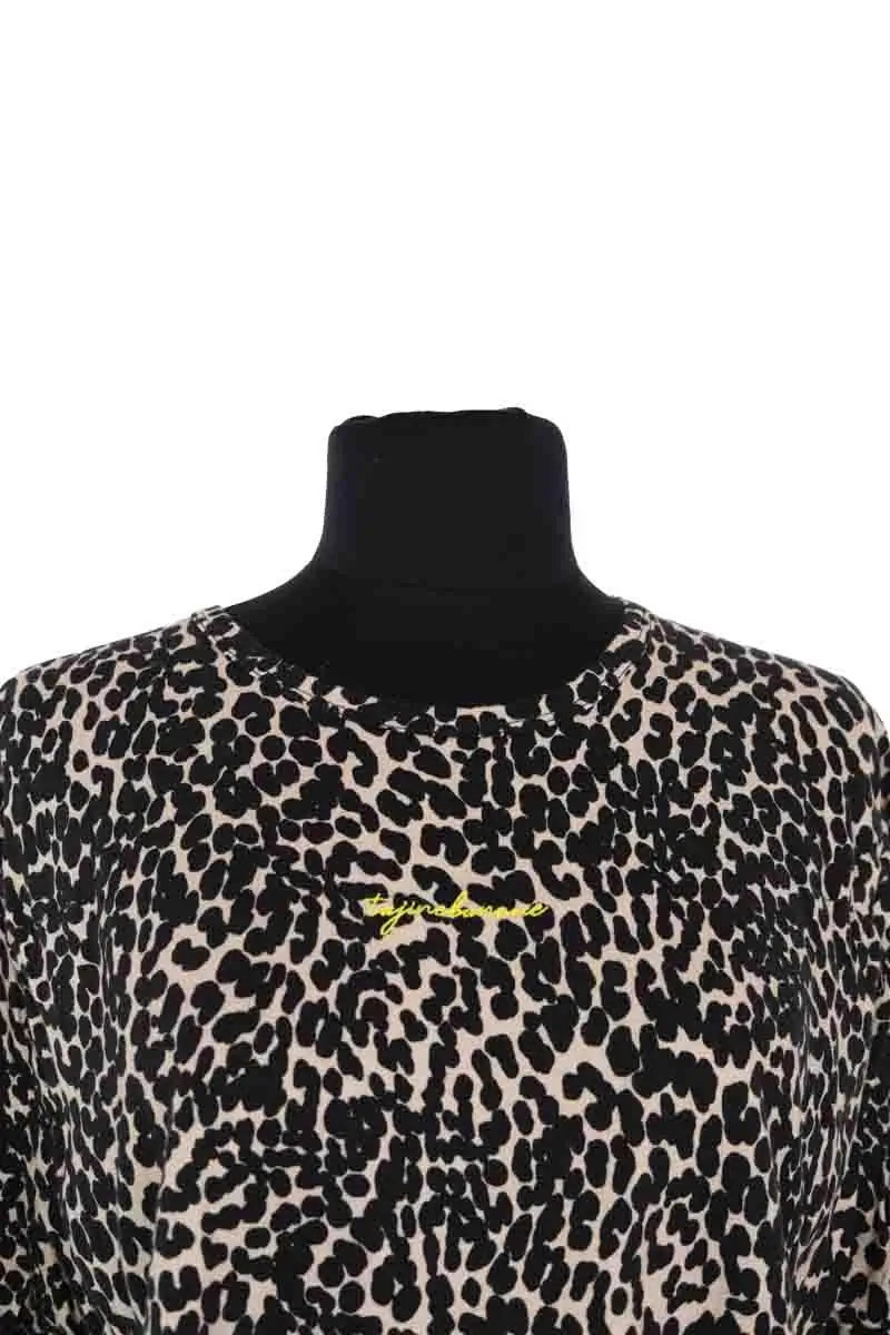 T-shirt Tajinebanane Noir en Coton