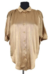Chemise Carolina Ritzler Doré en Synthétique, taille XS - Seconde Main