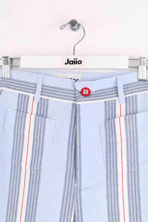 Pantalon La Veste Bleu en Coton