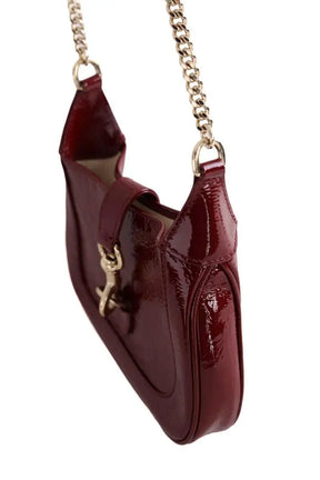 Mini sac Gucci Jackie Notte 2024 Bordeaux en Cuir