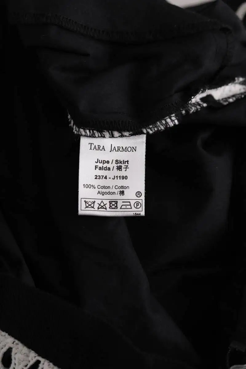 Jupe Tara Jarmon Blanc en Coton