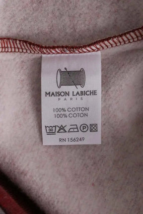 Sweatshirt Maison Labiche Rouge en Coton