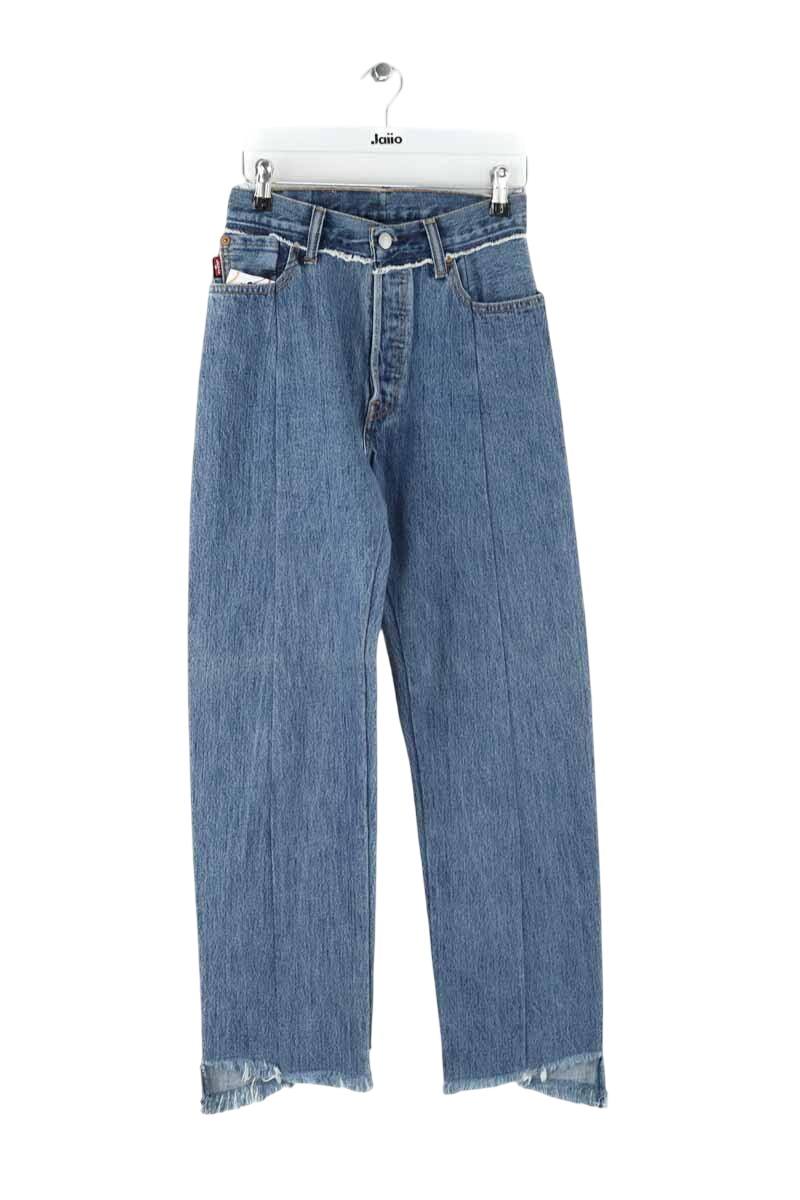 Jean droit VETEMENTS  Bleu