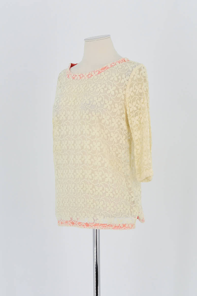 T-shirt Sandro  Jaune