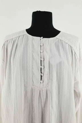 Blouse Leon & Harper Blanc en Coton