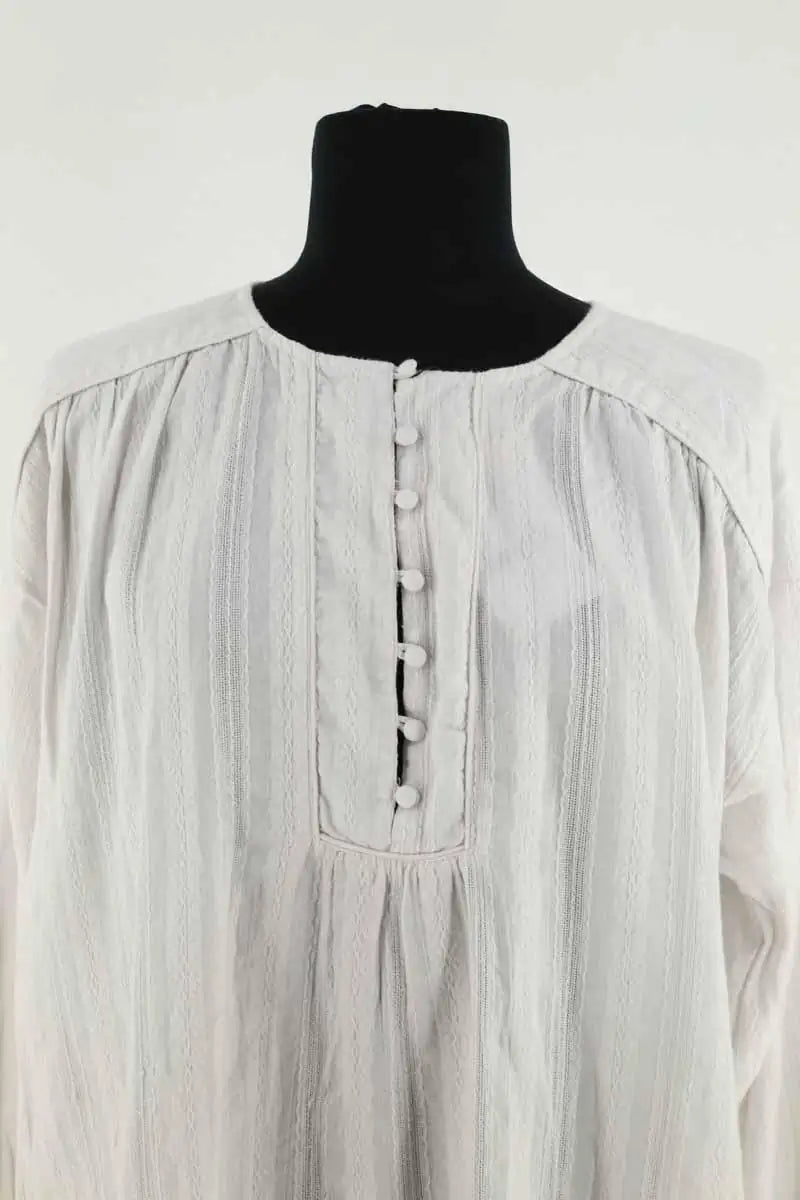 Blouse Leon & Harper Blanc en Coton