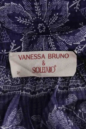 Blouse Vanessa Bruno Marine en Viscose