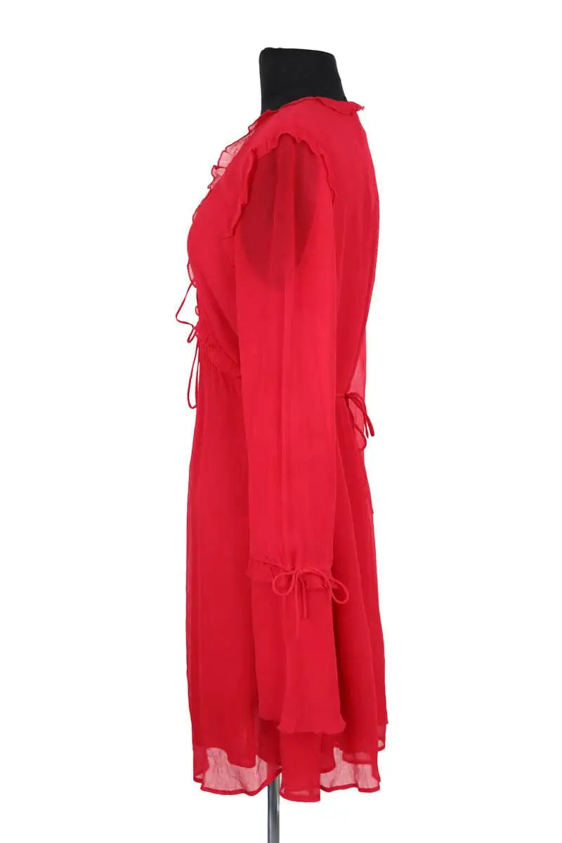 Robe The Kooples Rouge en Viscose