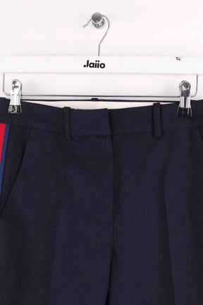 Pantalon droit Lacoste Bleu en Laine