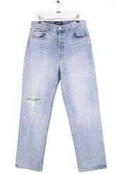 Jean droit EB Denim Bleu en Coton, taille XL - Seconde Main