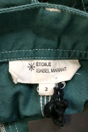 Pantalon droit Isabel Marant  Vert