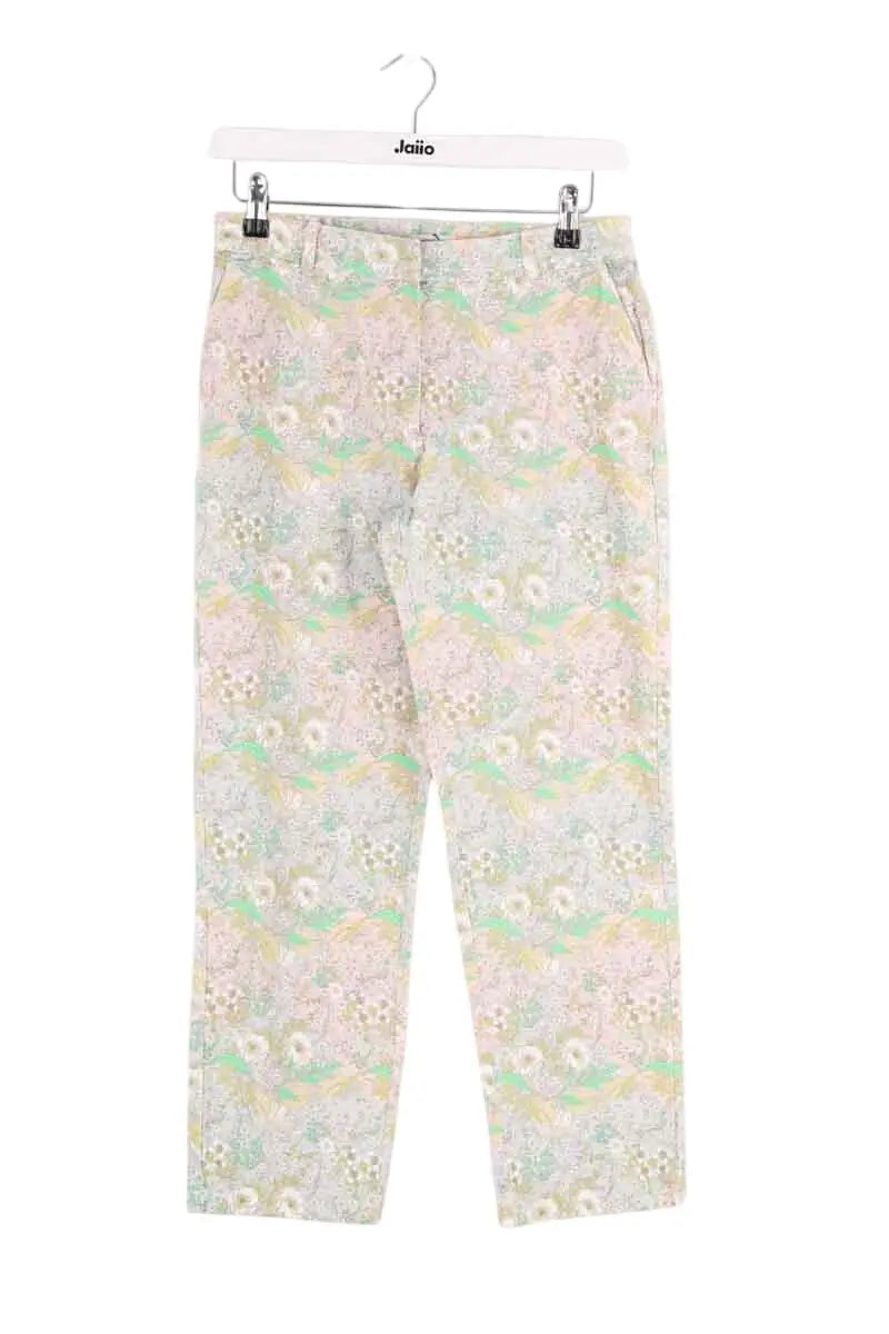 Pantalon droit Manoush Vert en Coton, taille M - Seconde Main