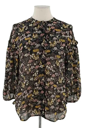 Blouse Sessun Noir en Synthétique, taille S - Seconde Main