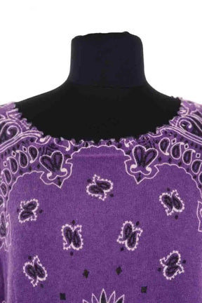 Pull Kujten Violet en Cachemire