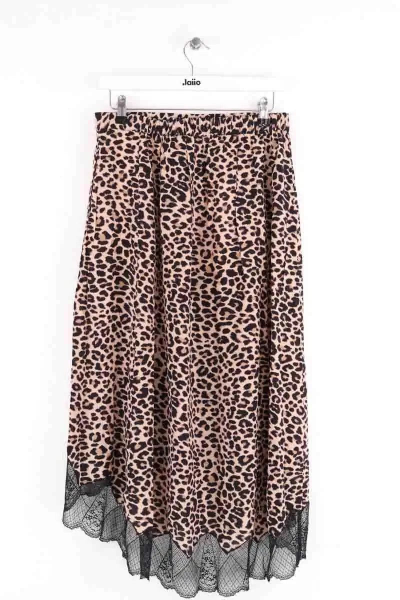 Jupe Zadig & Voltaire Joslin print leo Beige en Viscose