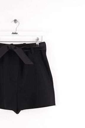 Mini short Maje Noir en Synthétique