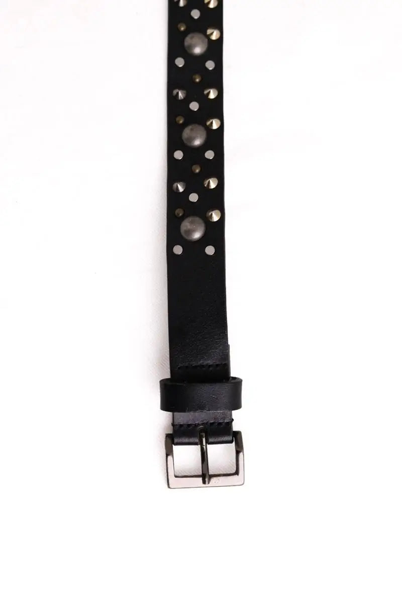 Ceinture The Kooples Noir en Cuir