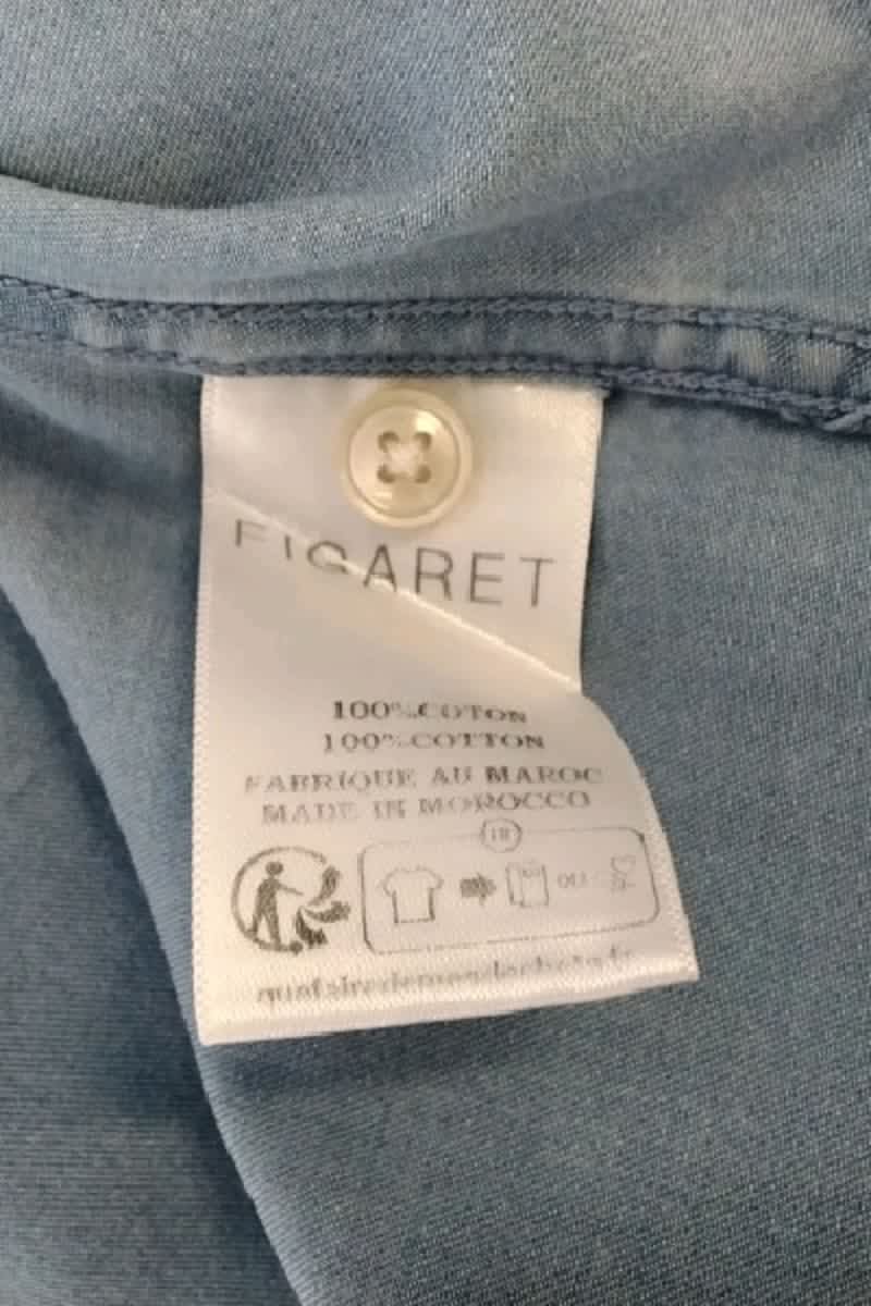 Chemise Figaret  Bleu