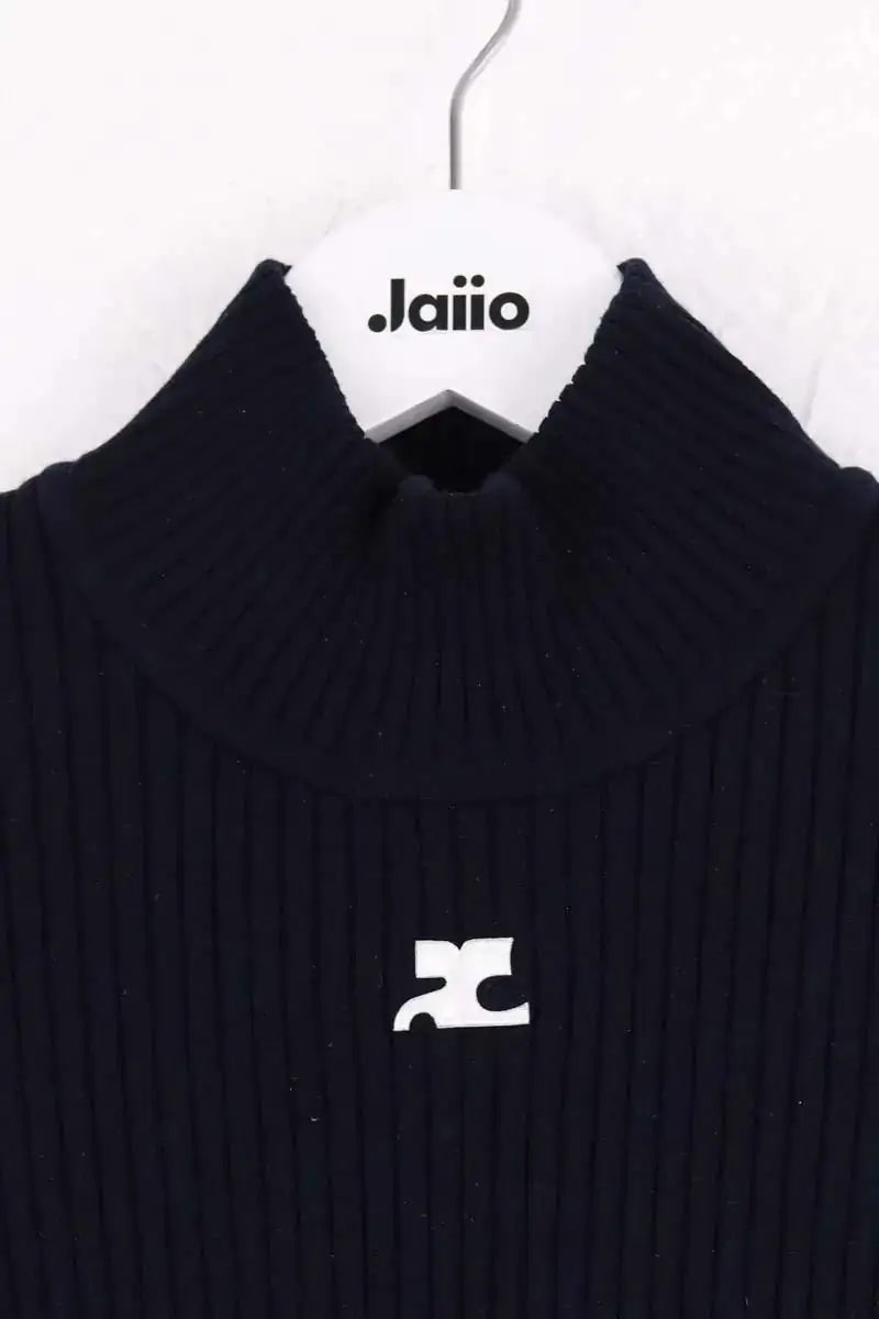 Pull Courrèges Bleu en Synthétique