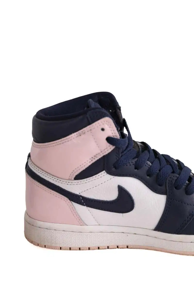 Baskets Nike Rose en Cuir