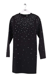 Robe The Kooples Noir en Synthétique, taille XS - Seconde Main