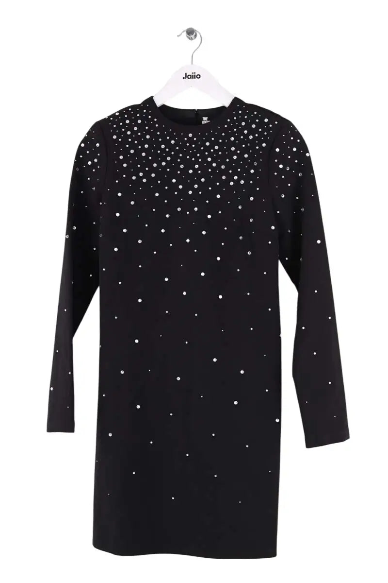Robe The Kooples Noir en Synthétique, taille XS - Seconde Main