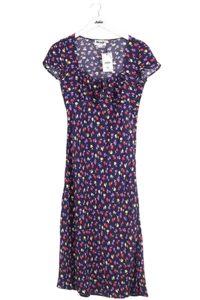Robe Rouje Marine en Viscose, taille S - Seconde Main