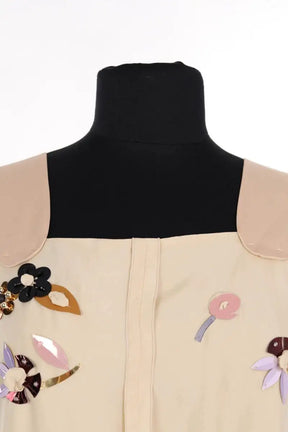 Robe Miu Miu Beige en Soie