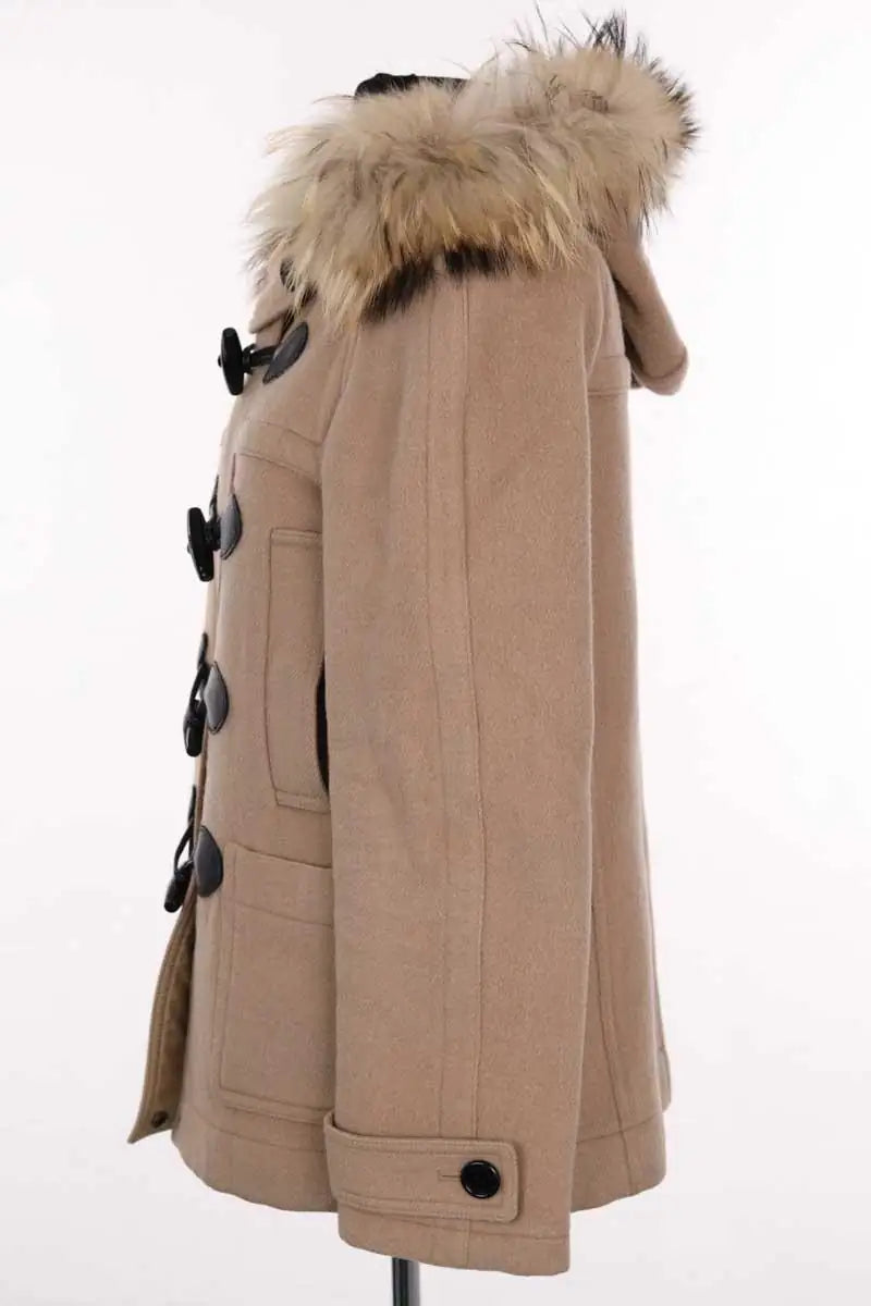 Manteau Burberry Camel en Laine