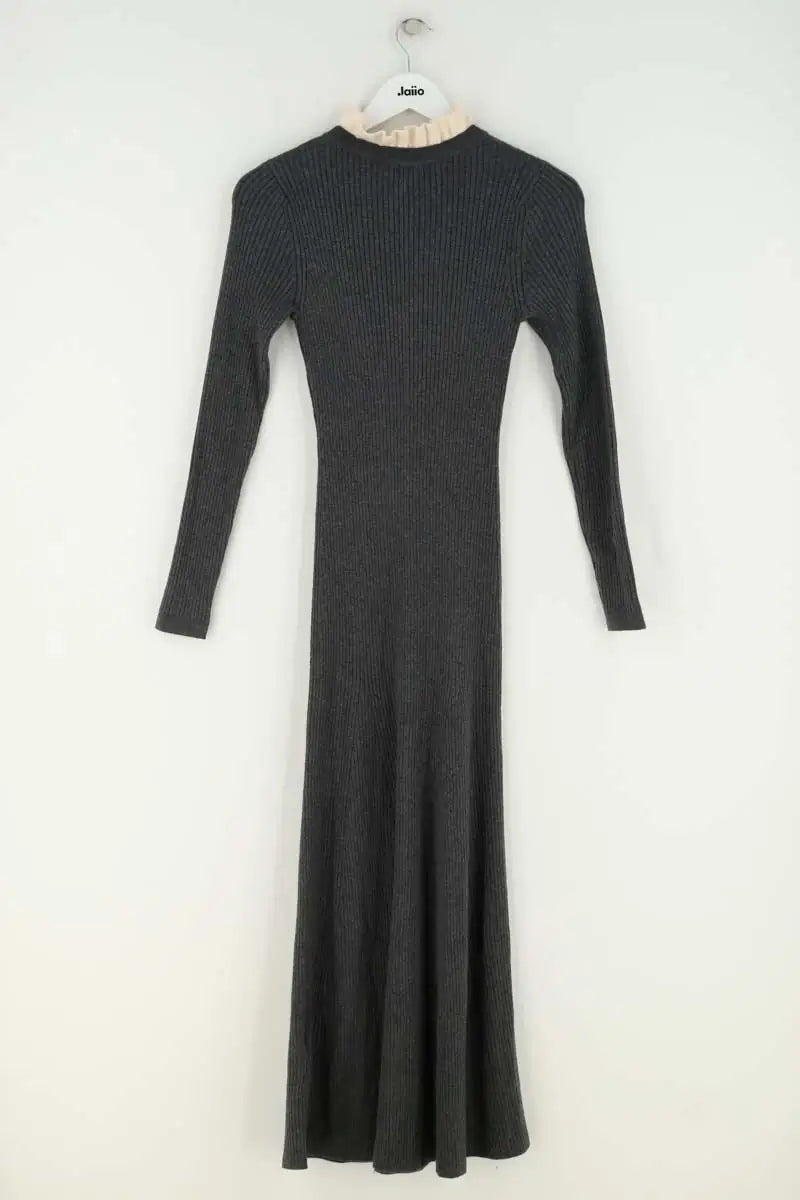 Robe Sandro Gris en Synthétique