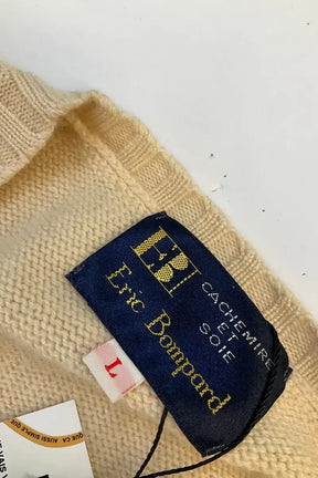 Pull Eric Bompard Beige en Cachemire