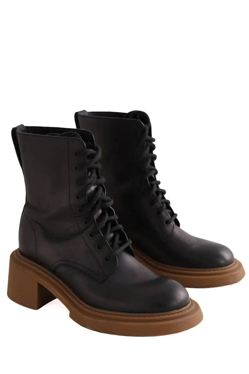 Boots Loewe Marron en Cuir