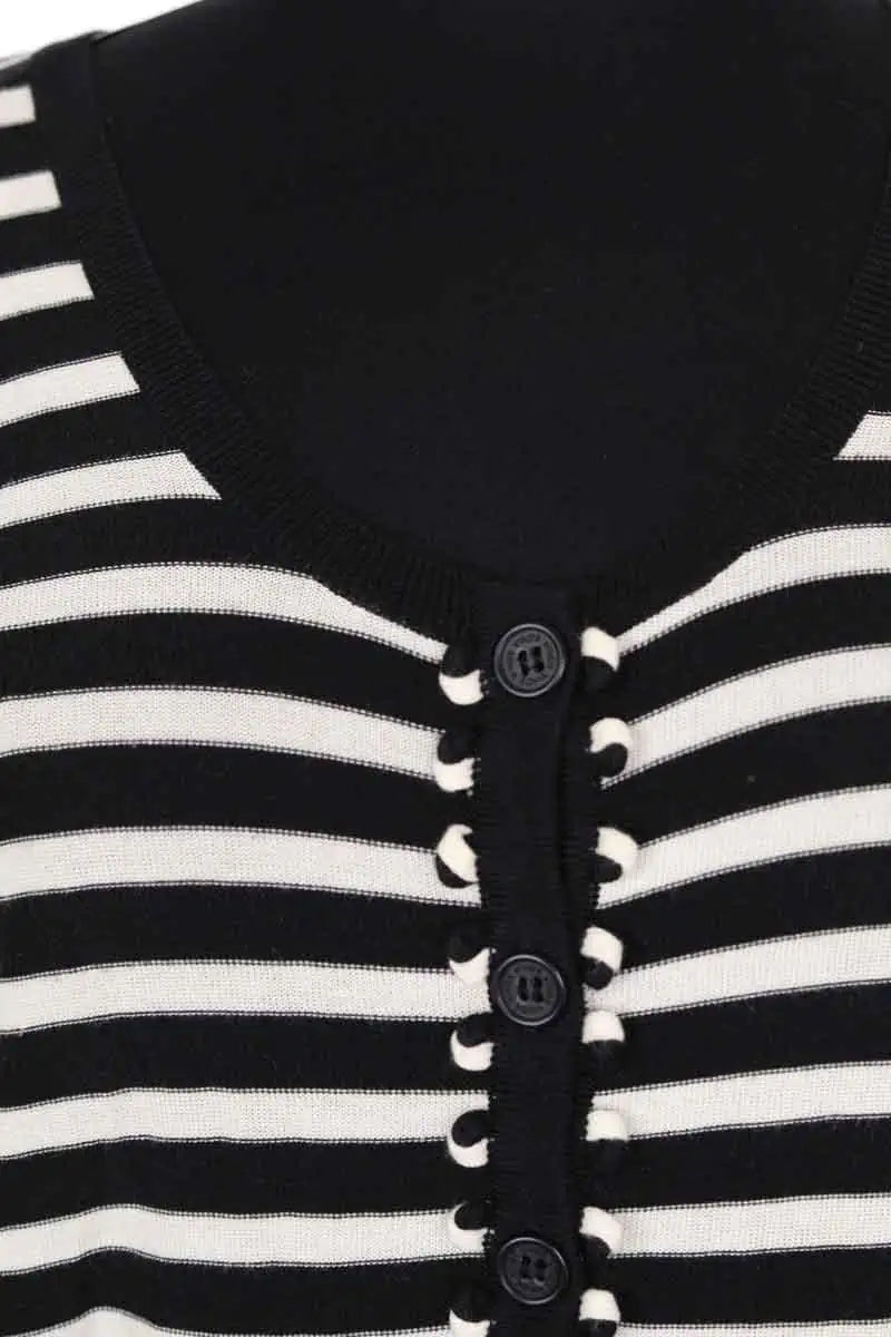Cardigan Sonia Rykiel Blanc en Synthétique