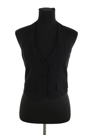 Top sans manche Bash  Noir