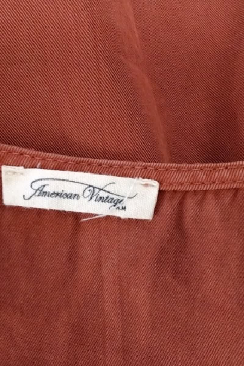 T-shirt American Vintage  Rouge