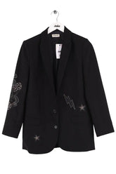 Blazer Zadig & Voltaire Noir en Synthétique, taille S - Seconde Main