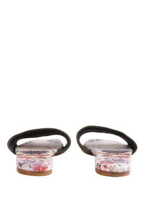 Mules Dior Dway brodé Multicolore en Cuir