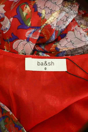 Robe Ba&Sh Rouge en Soie
